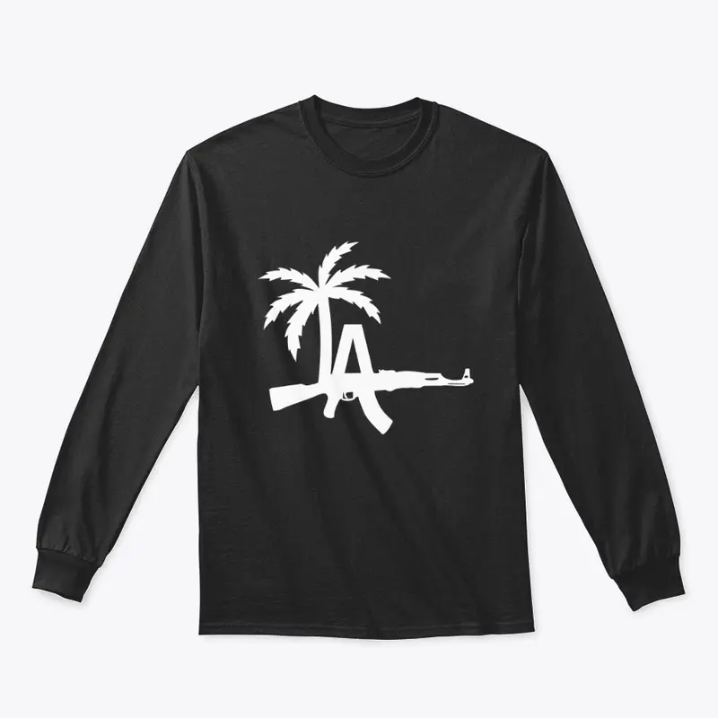 LA AK47 Palm Trees Black