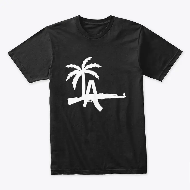 LA AK47 Palm Trees Black